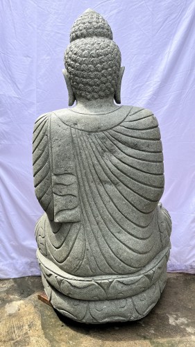 SEATED BUDDHA HANSI 150 CM BACK4